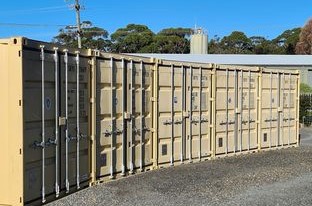 Storage containers at Bermagui Budget Storage